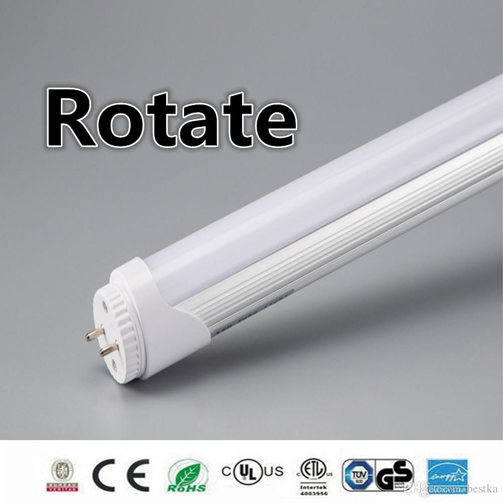 Rotate End 4ft 12m 1200mm T8 T10 T12 Led Tube Lights Super Bright regarding sizing 1000 X 1000