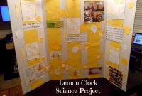 Running Away Ill Help You Pack Science Fair Time Lemon Clock with regard to sizing 1600 X 1200