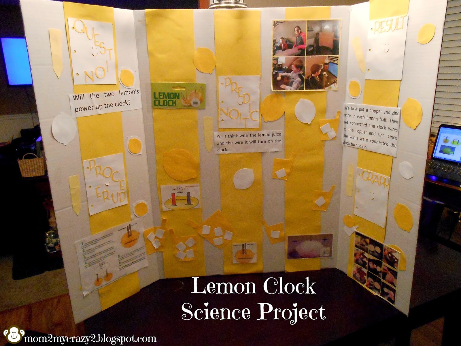 Running Away Ill Help You Pack Science Fair Time Lemon Clock with regard to sizing 1600 X 1200