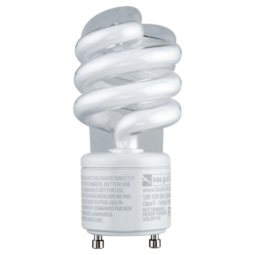 Sea Gull Lighting Ambiance 5 In Gu24 13 Watt Bright White 2700k within proportions 1000 X 1000