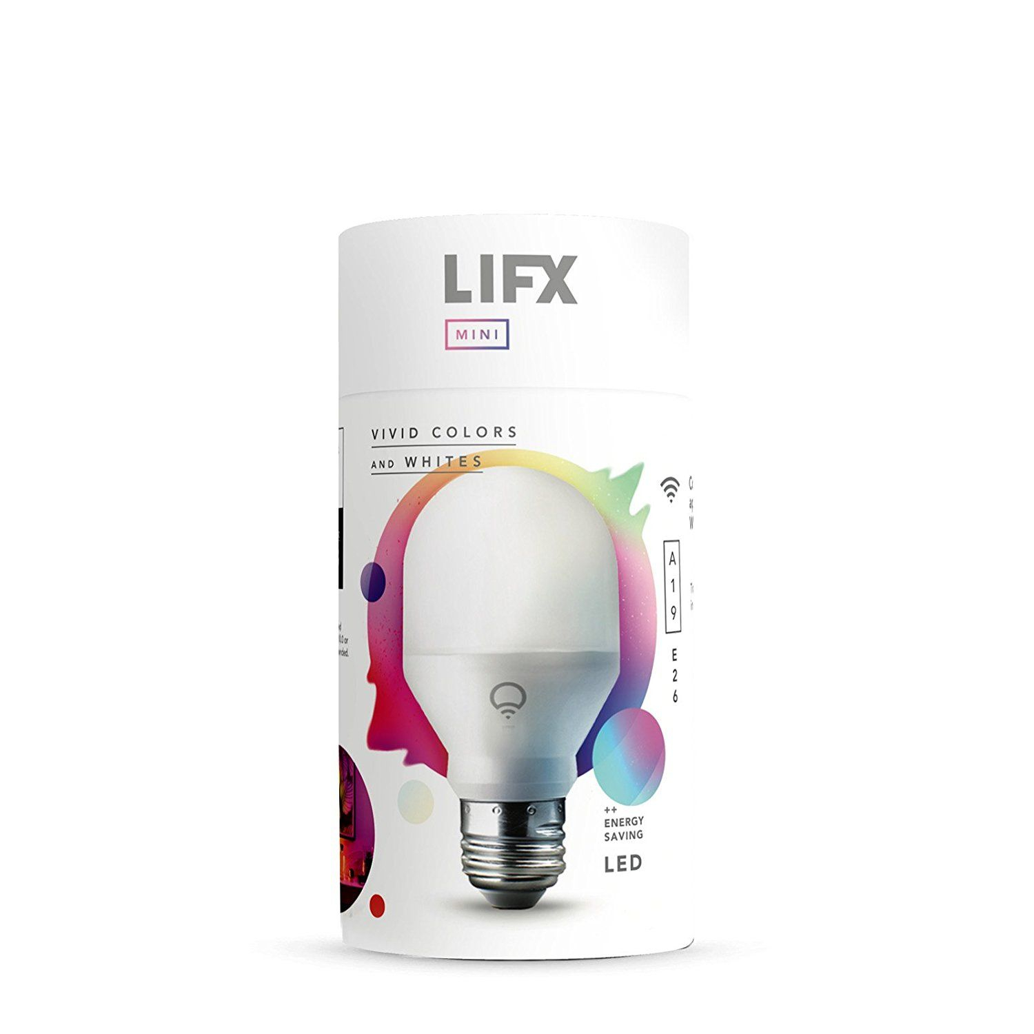 Smarthome Lifx Mini A19 Wi Fi Smart Led Light Bulb For Apple with regard to dimensions 1500 X 1500