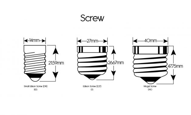 Standard Light Bulb Size E27 Light Bulb intended for measurements 1298 X 970