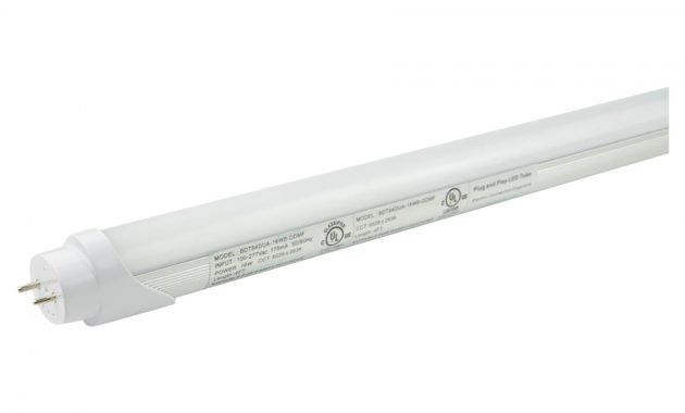 T8 4ft Led Tube 16 Watt Ballast Compatible 32w Equiv 1920 Lumens with regard to proportions 1800 X 1800