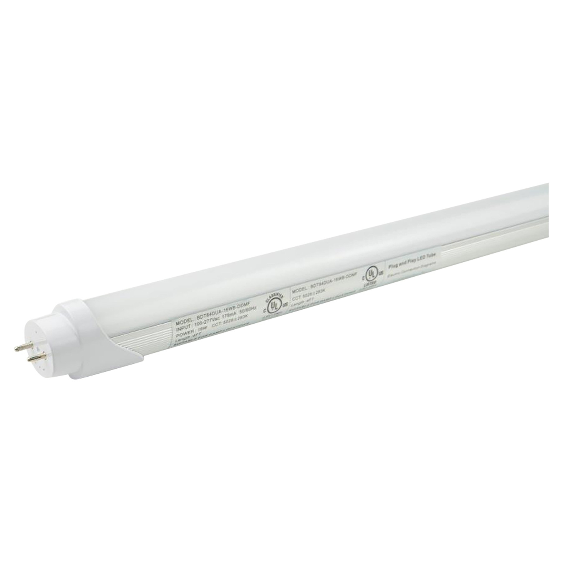 T8 4ft Led Tube 16 Watt Ballast Compatible 32w Equiv 1920 Lumens with regard to proportions 1800 X 1800