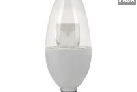 Tcp 40w Equivalent Soft White B10 Candelabra Dimmable Led Light Bulb intended for dimensions 1000 X 1000