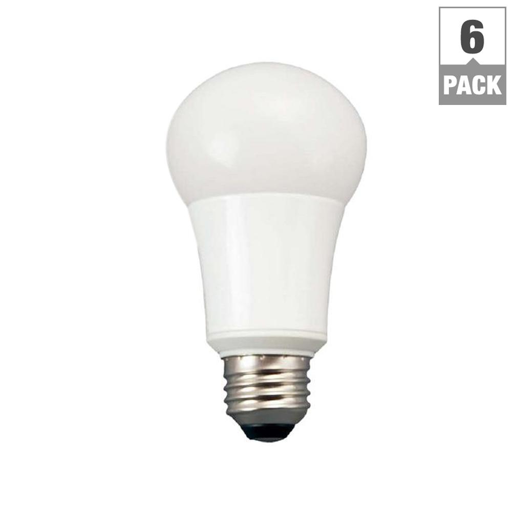 Tcp 60w Equivalent Soft White A19 Non Dimmable Led Light Bulb 6 throughout dimensions 1000 X 1000