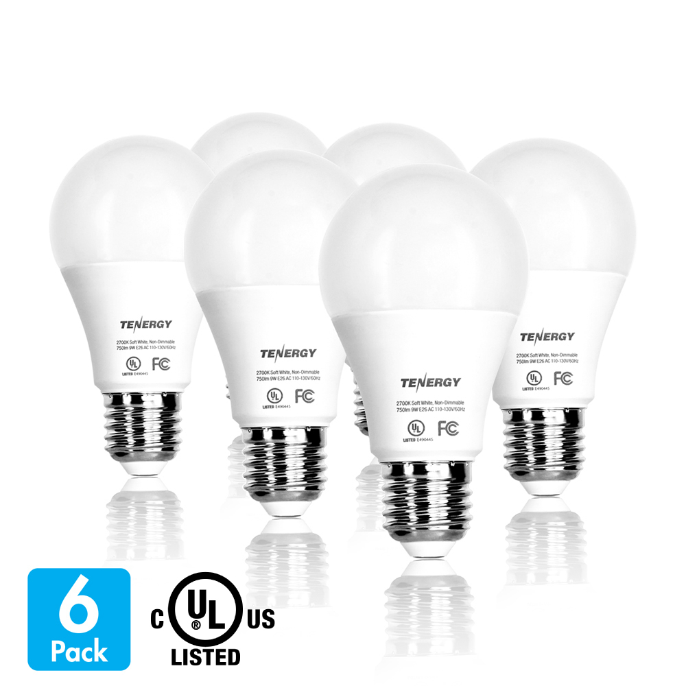 Tenergy Rakuten Tenergy 9w Led Bulb 60 Watt Equivalent A19 Led pertaining to sizing 1000 X 1000