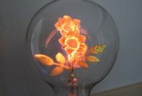 The Filament Of This Antique Light Bulb Is Shaped Like Flowers throughout measurements 1000 X 929