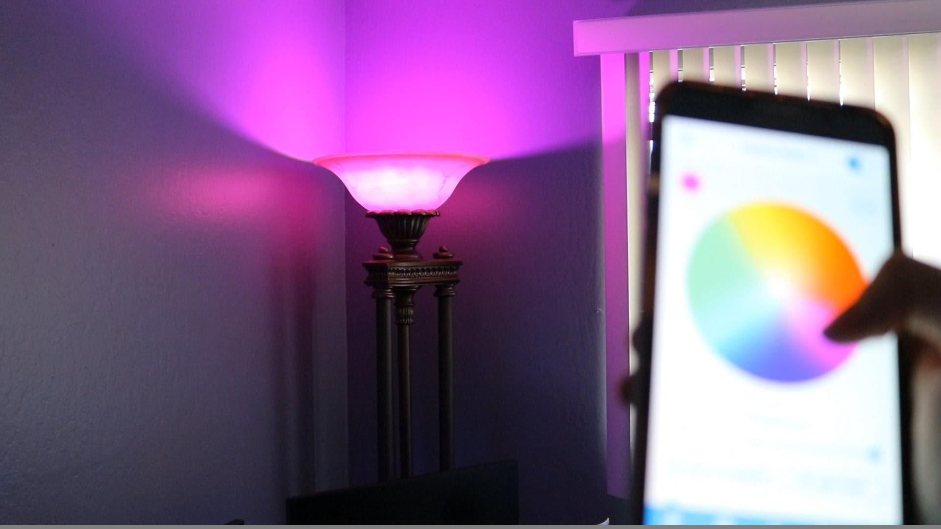 The Light Bulb That Changes Color Remotely From Your Smartphone throughout dimensions 1920 X 1080