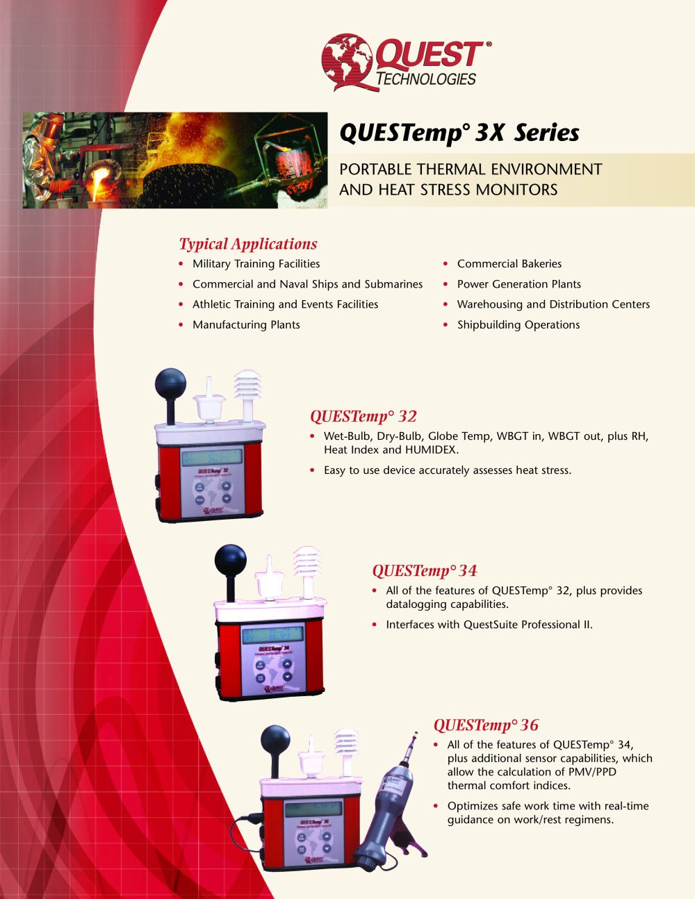 Thermal Environment Wbgt Heat Stress Monitors From Quest throughout measurements 1000 X 1294
