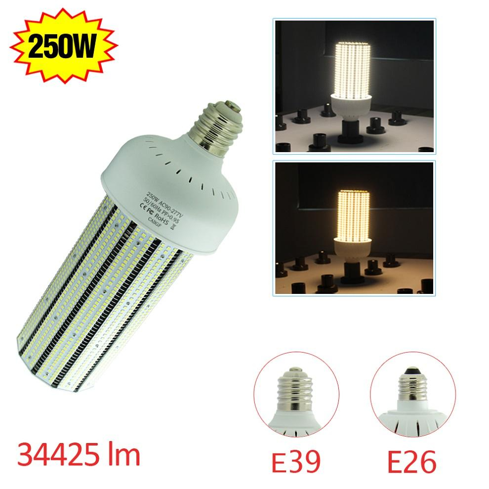 Ul 250 Watt Led Corn Cob Bulb Lights 30000lm Mogul Base Replace 1000 intended for sizing 990 X 990