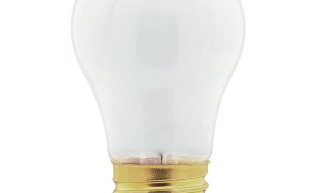 Universal Frosted Appliance Light Bulb 40 Watt Incandescent 130 pertaining to size 1100 X 1100