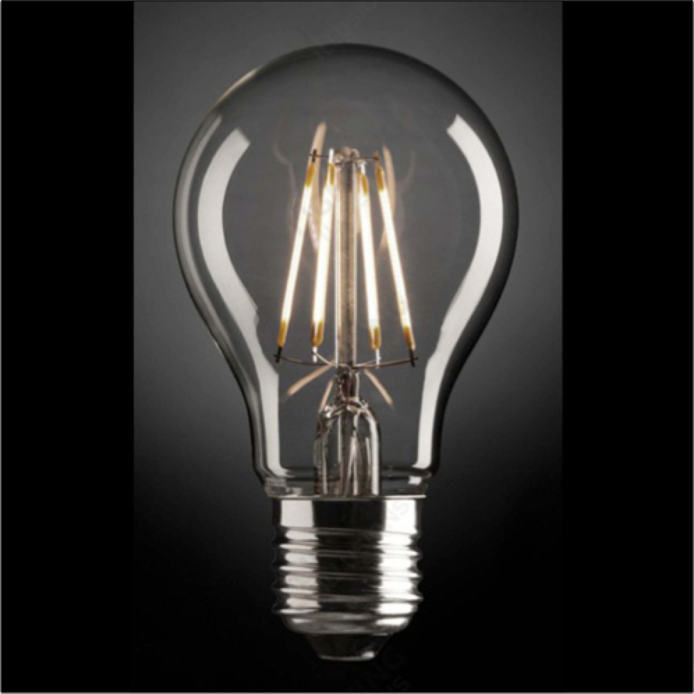 Vintage Led Edison Bulb Old Filament Lamp 5w E27 Classic A60 pertaining to measurements 996 X 996