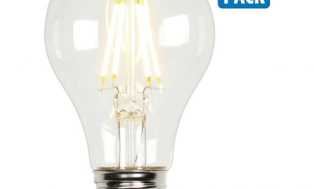 Westinghouse 60w Equivalent Soft White A19 Dimmable Filament Led with measurements 1000 X 1000