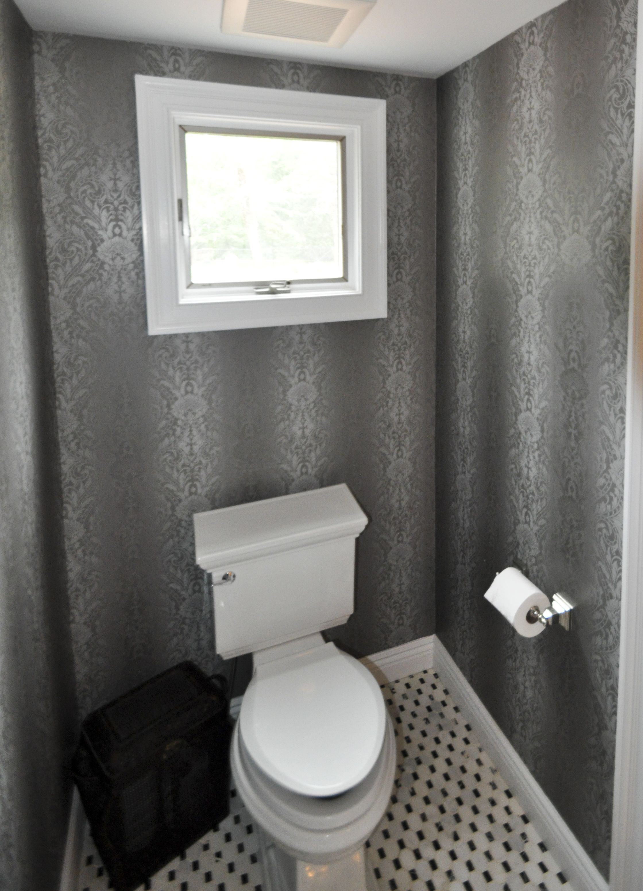 12 Bathroom With Toilet Centered Under Window And Panasonic Whisper throughout dimensions 2239 X 3103