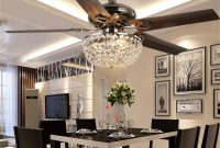 2019 Crystal Ceiling Fan Wood Leaf Antique Fan Light Fan Chandelier for measurements 900 X 900