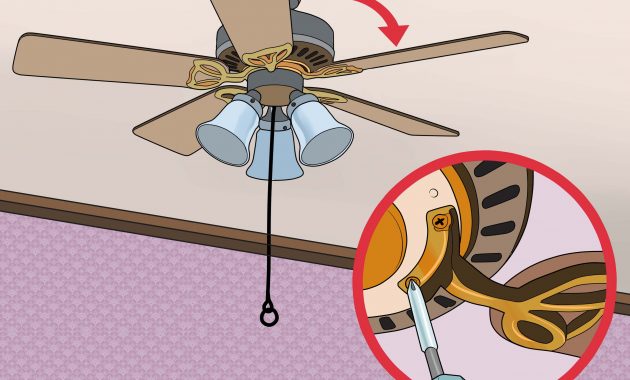 3 Ways To Fix A Wobbling Ceiling Fan Wikihow with regard to dimensions 3200 X 2400