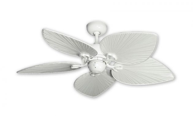 42 Inch Tropical Ceiling Fan Small Pure White Bombay Gulf Coast within sizing 900 X 900