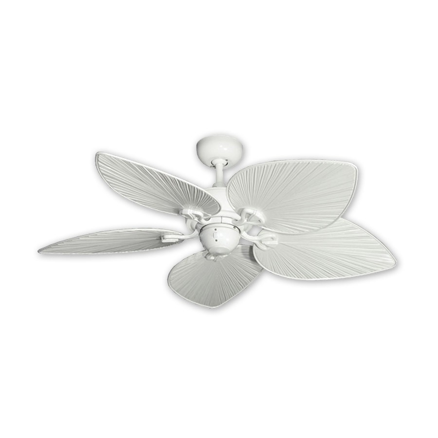 42 Inch Tropical Ceiling Fan Small Pure White Bombay Gulf Coast within sizing 900 X 900