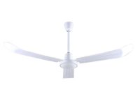 56 In White Industrial Ceiling Fan With 3 Blades Cp56wh The Home throughout dimensions 1000 X 1000