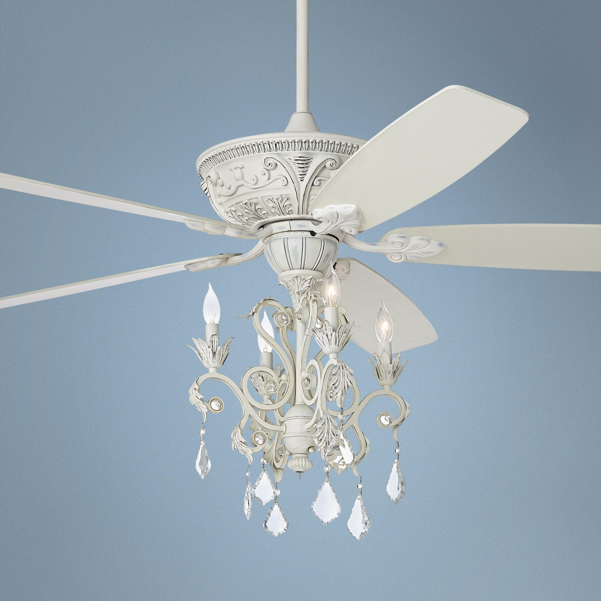 60 Casa Montego Rubbed White Chandelier Ceiling Fan Doane Barn regarding measurements 2000 X 2000