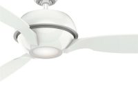 60 Casablanca Ceiling Fan Snow White Integrated Low Wattage Led in sizing 1000 X 1000