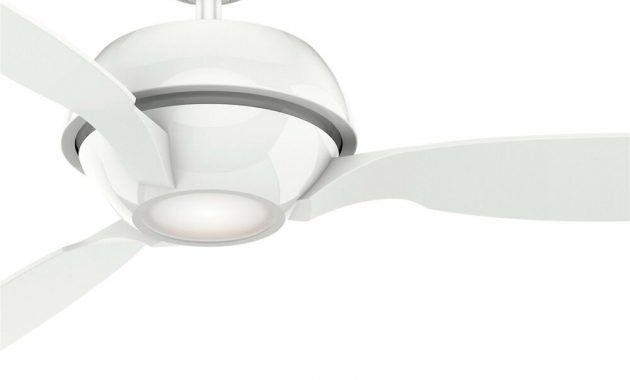 60 Casablanca Ceiling Fan Snow White Integrated Low Wattage Led in sizing 1000 X 1000