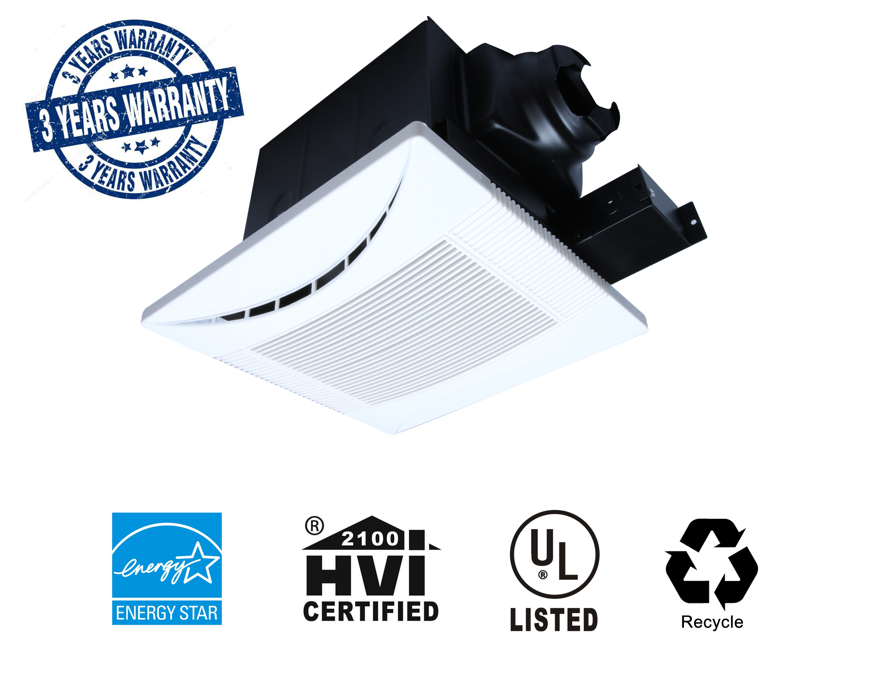 Akicon Ceiling Mounted Energy Star Rated And Hvi Certified Bathroom with sizing 3000 X 2361