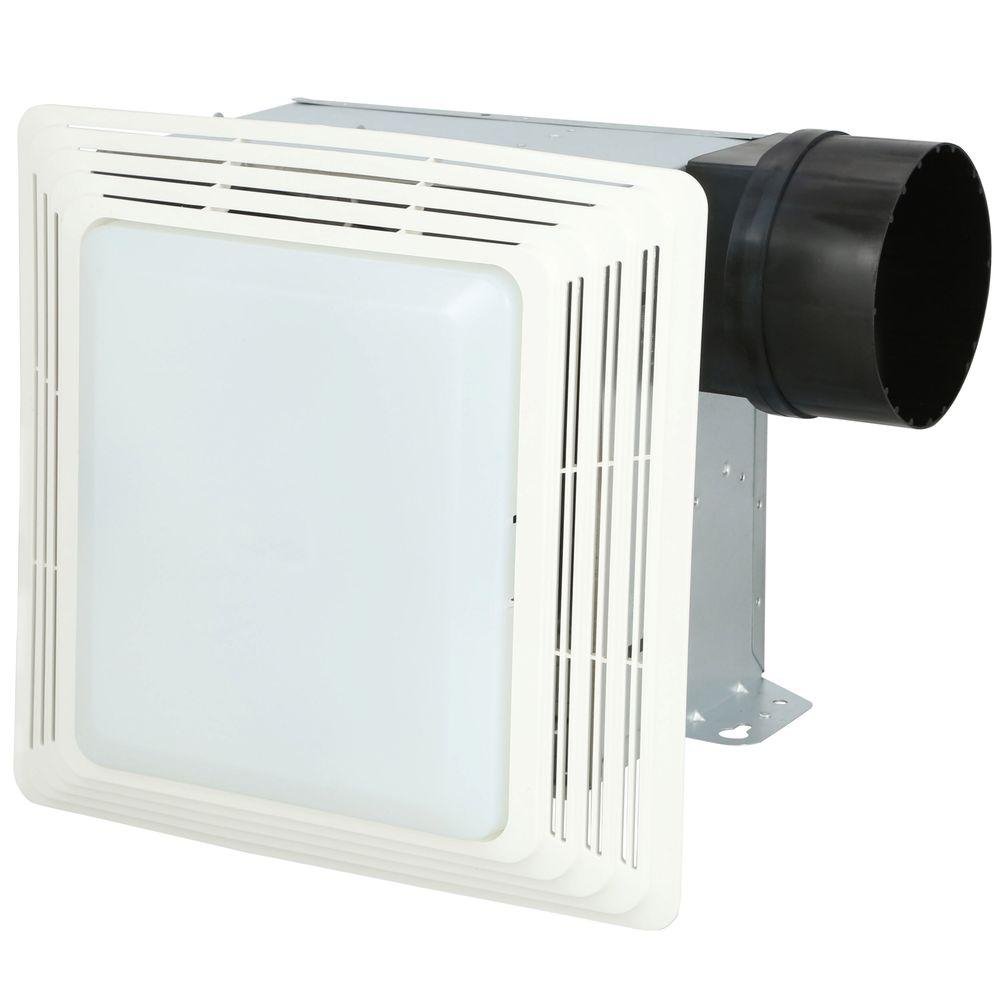Broan 50 Cfm Ceiling Bathroom Exhaust Fan With Light 678 The Home intended for sizing 1000 X 1000