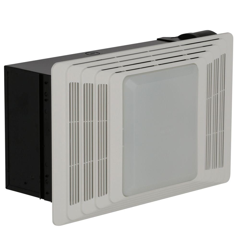 Broan 50 Cfm Ceiling Bathroom Exhaust Fan With Light And Heater 659 for proportions 1000 X 1000