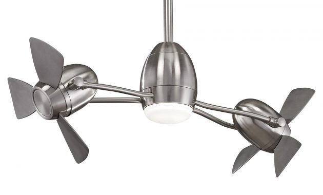 Cage Free Gyro Ceiling Fan With Light Minka Aire F304l Bnsl pertaining to size 1800 X 1800