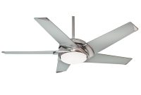 Casablanca Stealth 54 In Led Indoor Brushed Nickel Ceiling Fan With regarding sizing 1000 X 1000