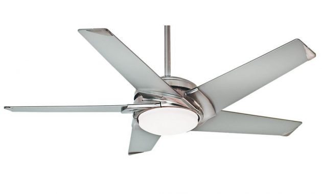 Casablanca Stealth 54 In Led Indoor Brushed Nickel Ceiling Fan With regarding sizing 1000 X 1000