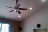 Ceiling Fan For Slanted Awesome Inside And Recessed Eye Cans Custom pertaining to size 1024 X 768