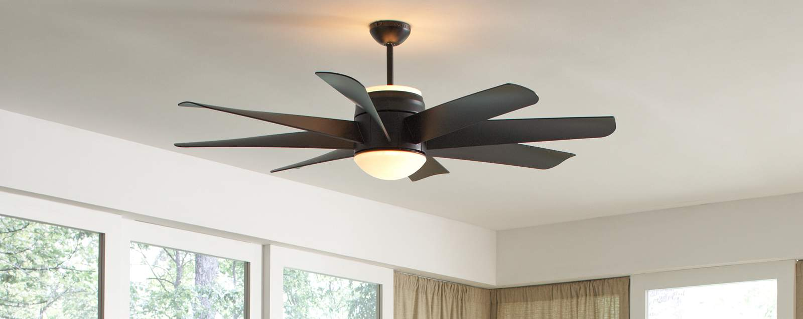 Ceiling Fan With Uplight for size 1600 X 635