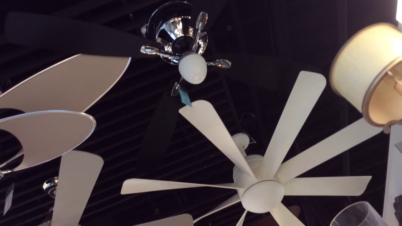 Ceiling Fans At A Ferguson Showroom Fanimation Minka Aire inside proportions 1280 X 720