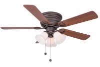 Clarkston 44 In Indoor Oil Rubbed Bronze Ceiling Fan With Light Kit in dimensions 1000 X 1000