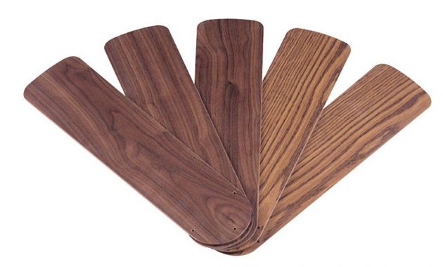 Commercial Electric 52 In Oak And Walnut Fan Blades 5 Pack 82635 pertaining to measurements 1000 X 1000