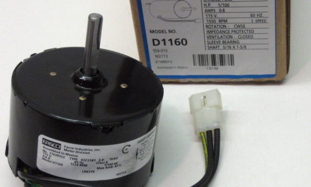 D1160 Fasco Bathroom Fan Vent Motor For 7163 2593 655 661 663 655n regarding measurements 1599 X 1367