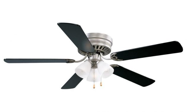 Design House Millbridge 52 In Satin Nickel Hugger Ceiling Fan with dimensions 1000 X 1000