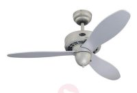 Extremely Quiet Silver Airplane Ceiling Fan Lightscouk intended for dimensions 1800 X 1800