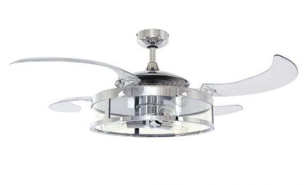 Fanaway Classic 48 In Indoor Chrome And Clear Ac Ceiling Fan With in proportions 1000 X 1000