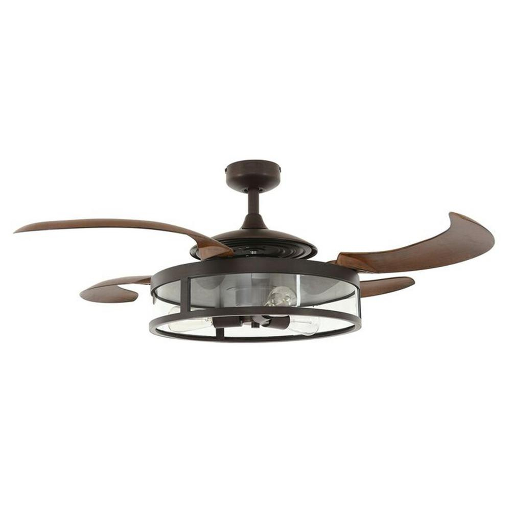 Fanaway Classic 48 In Indoor Oil Rubbed Bronze And Dark Koa Ac inside measurements 1000 X 1000