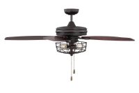 Filament Design 52 In Oil Rubbed Bronze Ceiling Fan With Metal Wire intended for proportions 1000 X 1000