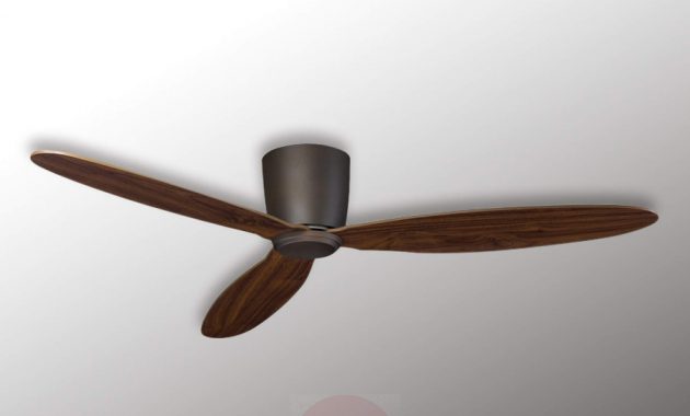 Flat Ceiling Fan Eco Plano Bronze Lightscouk pertaining to size 1800 X 1800