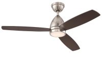 Ge Savanna 52 In Led Indoor Brushed Nickel Ceiling Fan With Skyplug within dimensions 1000 X 1000