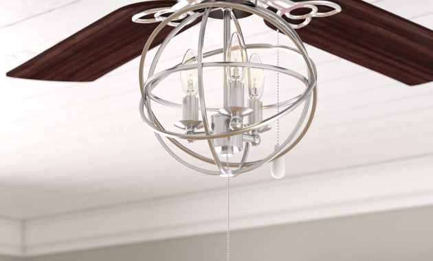 Gracie Oaks 3 Light Led Globe Ceiling Fan Light Kit Reviews Wayfair pertaining to proportions 2000 X 2000