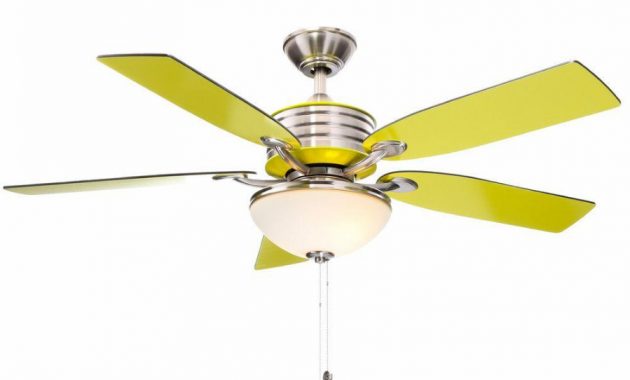 Green Lime 52 Retro Ceiling Fan Classic Light Kit Home Bedroom inside measurements 899 X 899