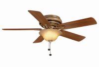 Hampton Bay Bay Island 52 In Indoor Desert Patina Ceiling Fan With with sizing 1000 X 1000