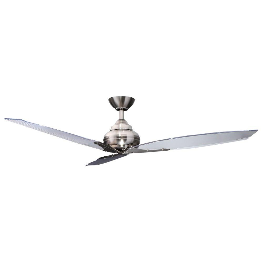 Hampton Bay Florentine Iv 56 In Indoor Brushed Nickel Ceiling Fan within dimensions 1000 X 1000